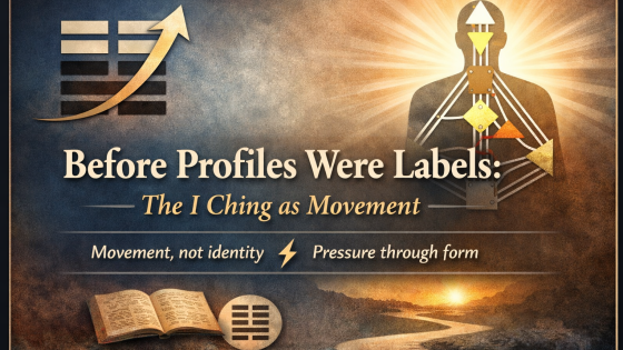 Before profiles were labels: the I Ching as movement in Human Design