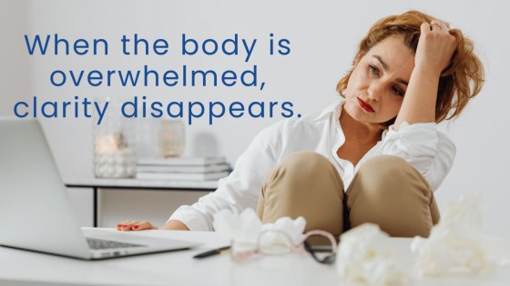 Most people are not confused. they are dysregulated