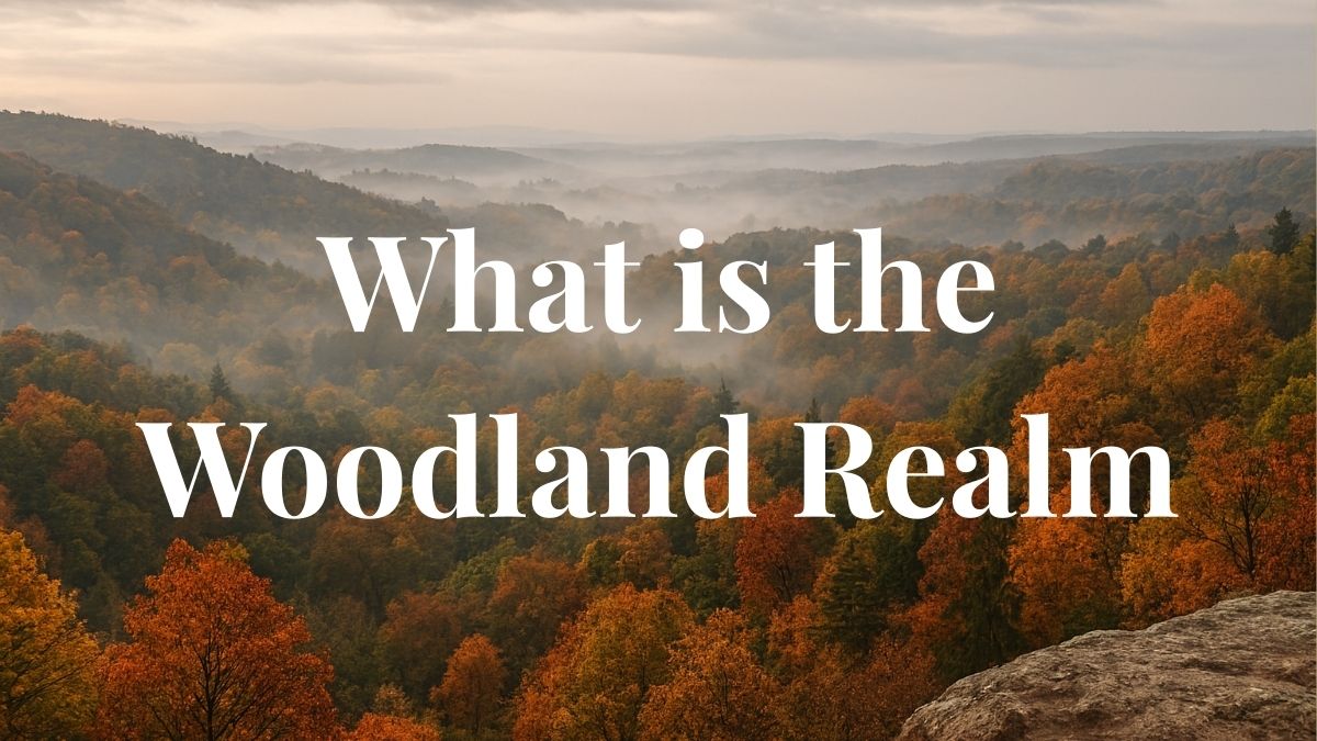 What Is the Woodland Realm?  Woodland Art Universe