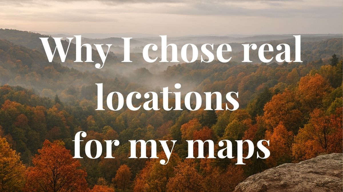 Echoes in the Earth: Real Landscapes That Shape My Woodland Realm Maps