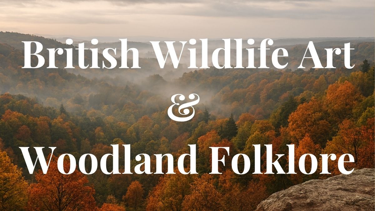 How I Blend Folklore with British Wildlife Illustration
