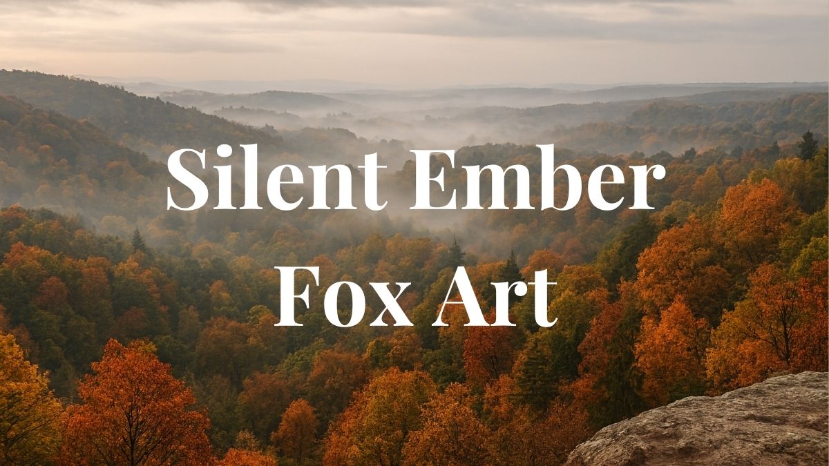 Silent Ember: Winter Fox Artwork, Folklore and the Frozen North