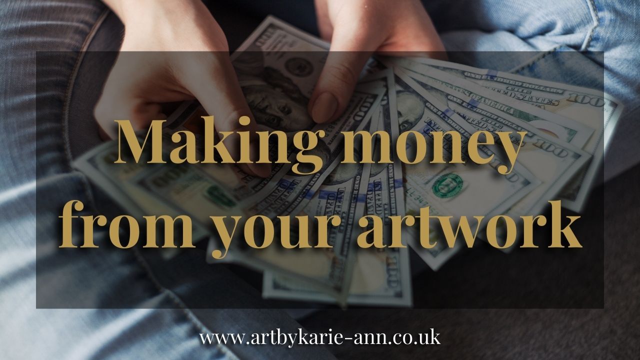Making money from your artwork