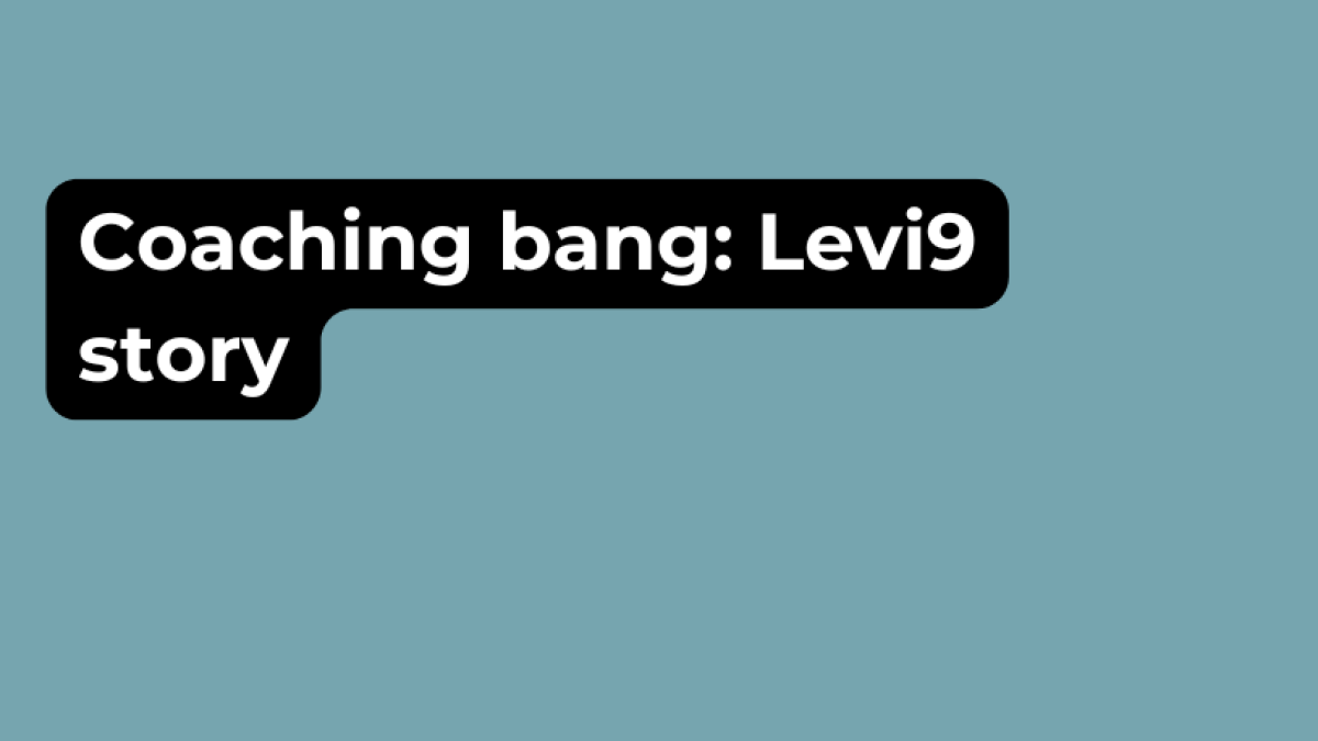 Coaching bang - Levi9 story