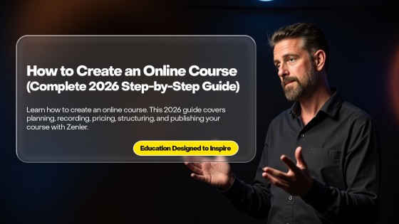 How to Create an Online Course (Complete 2026 Step-by-Step Guide)