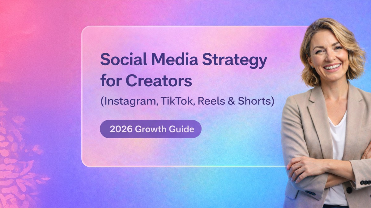 Social Media Strategy for Creators (Instagram, TikTok, Reels & Shorts) — 2026 Growth Guide