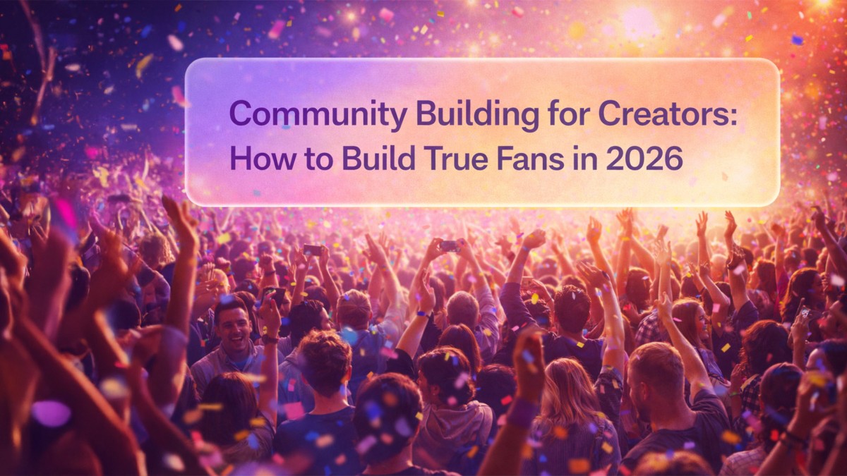 Community Building for Creators: How to Build True Fans in 2026