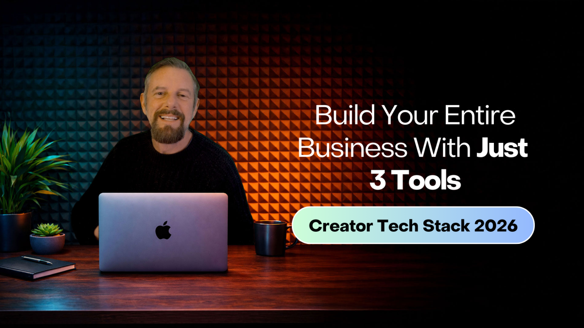 Creator Tech Stack 2026: Build Your Entire Creator Business Without 10+ Tools