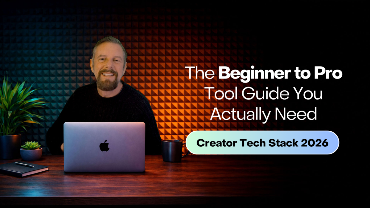 Best Tools for Creators in 2026 (Beginner → Pro Tech Stack Guide)