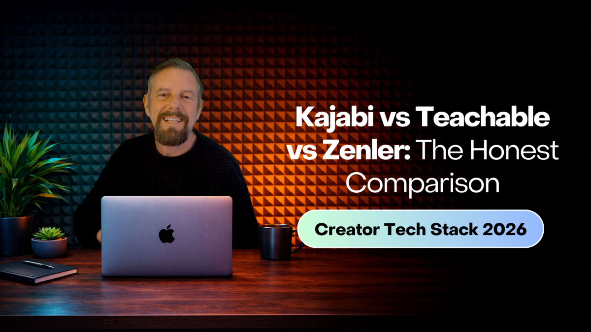 Kajabi vs Teachable vs Zenler (2026 Comparison Guide — Pricing, Features, Pros & Cons)