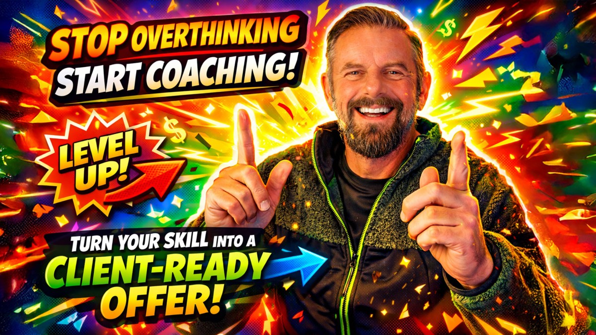 Turn Your Skill Into a Client-Ready Coaching Business (Without Overthinking)