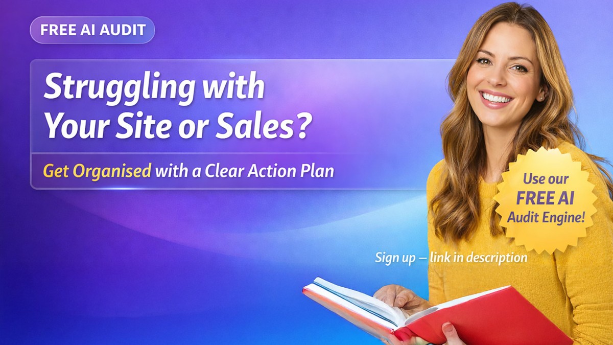 Free AI Website Audit & Action Plan (No Tech Skills Needed)