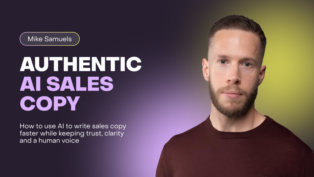 Mike Samuels on AI Sales Copy Without Losing Your Voice