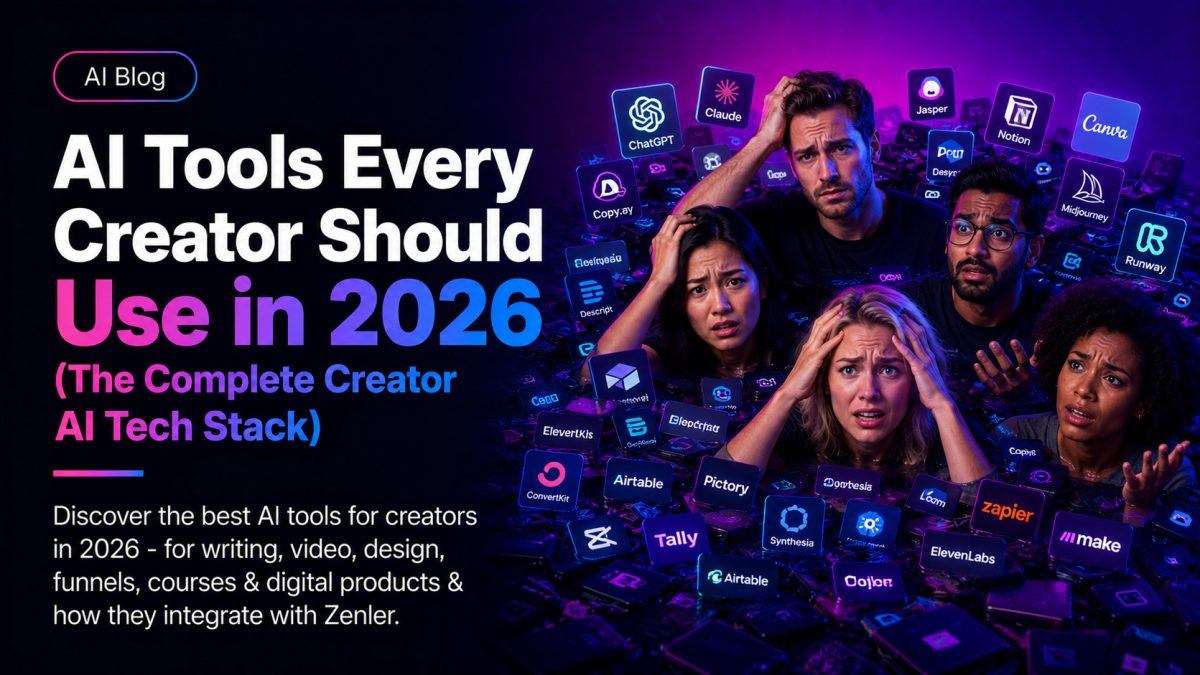 AI Tools Every Creator Should Use in 2026 (The Complete Creator AI Tech Stack)