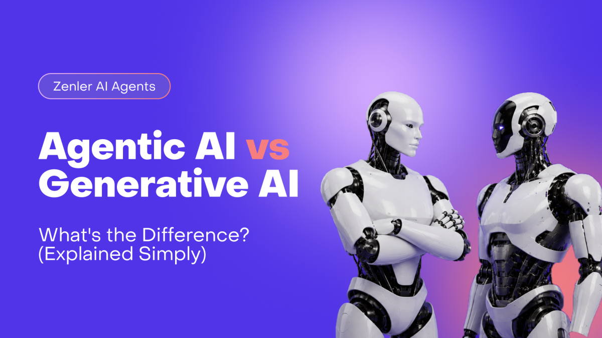 Agentic AI vs Generative AI: What's the Difference? (Explained Simply)