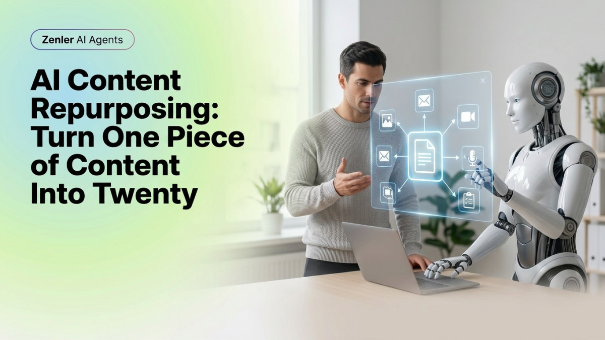 AI Content Repurposing: Turn One Piece of Content Into Twenty