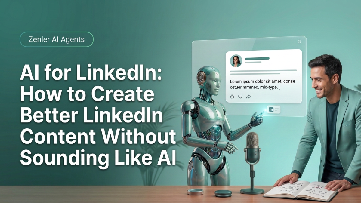 AI for LinkedIn: How to Create Better LinkedIn Content Without Sounding Like AI