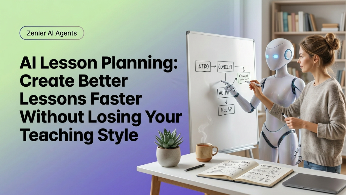 AI Lesson Planning: Create Better Lessons Faster Without Losing Your Teaching Style