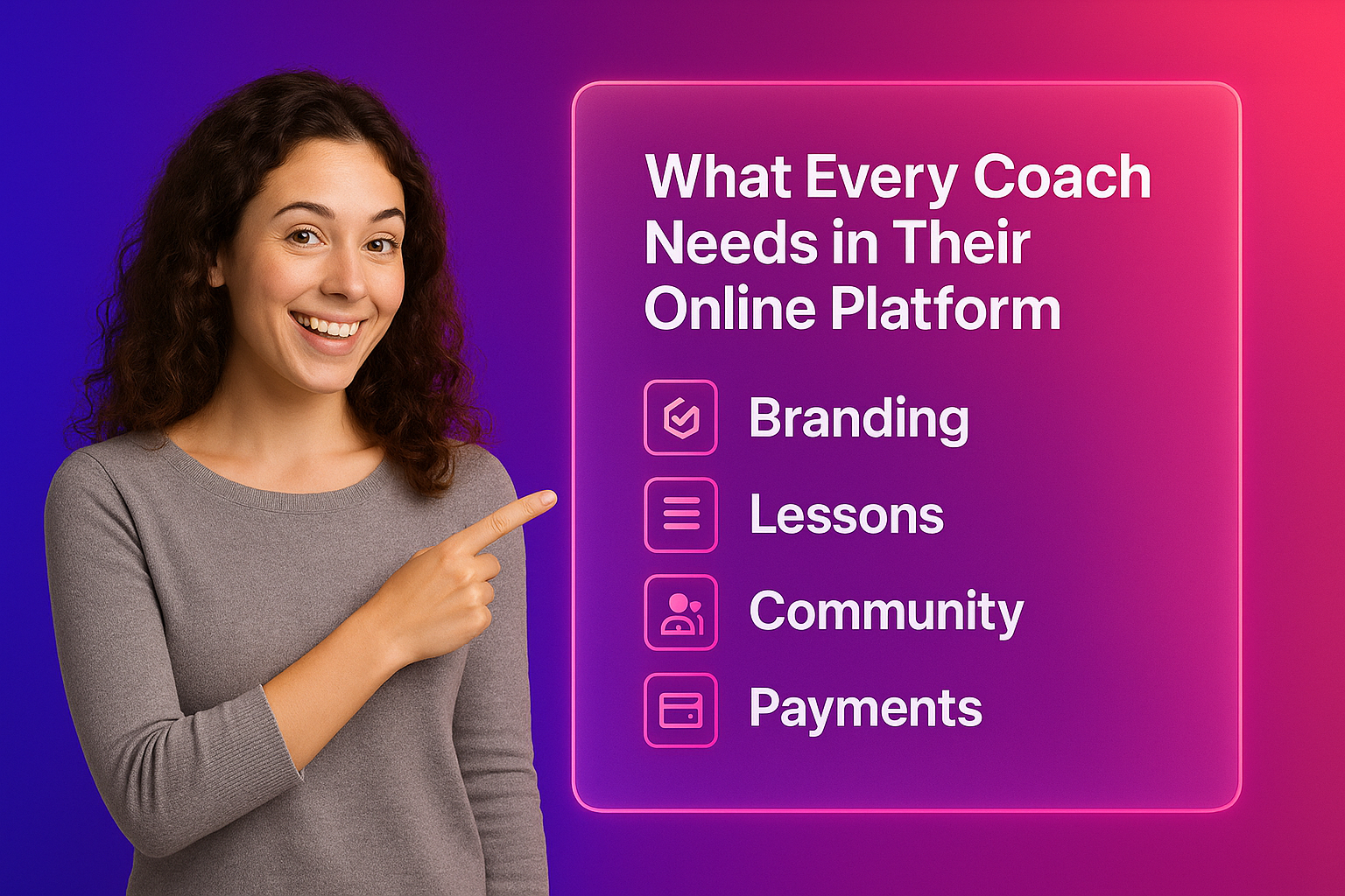 Curated visual reference: Gallery Detail: What Every Coach Needs In Their Online Platform And Why