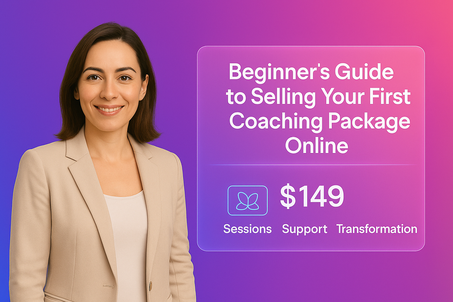 A Beginner’s Guide to Selling Your First Coaching Package Online