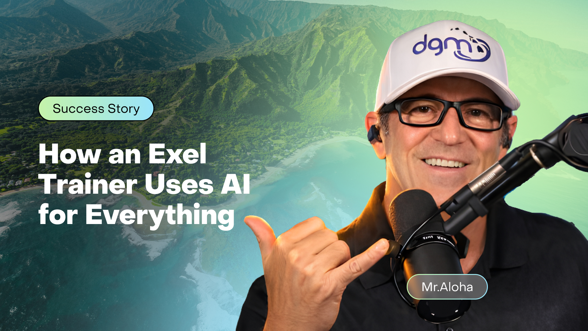 Mr. Aloha Success Story: How an Excel Trainer Uses AI for Everything