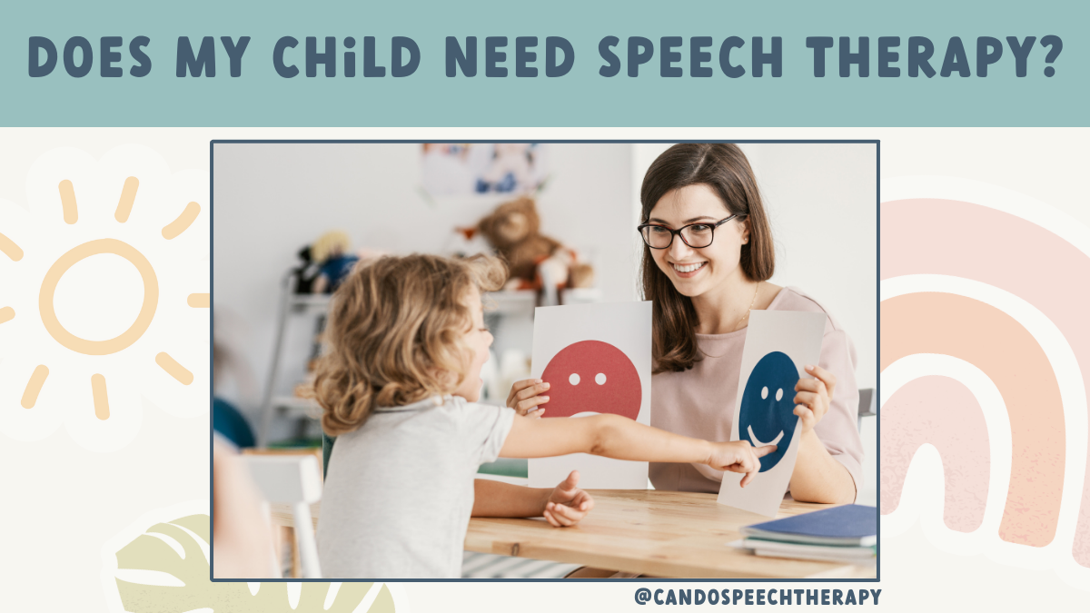 Does my child need speech therapy? A Guide for Parents