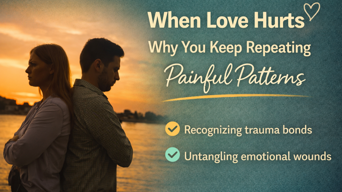 When Love Hurts: Why You Keep Repeating Painful Patterns.....and How to Build Resilience