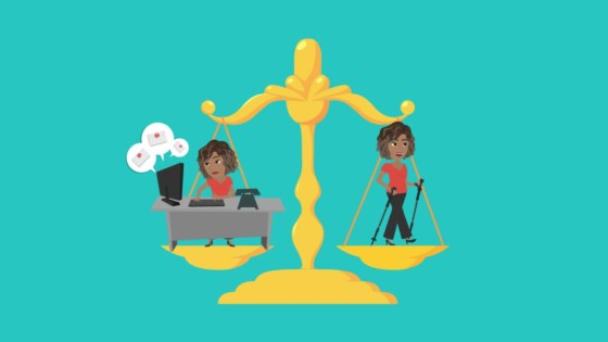 What are the signs of an unhealthy work life balance?