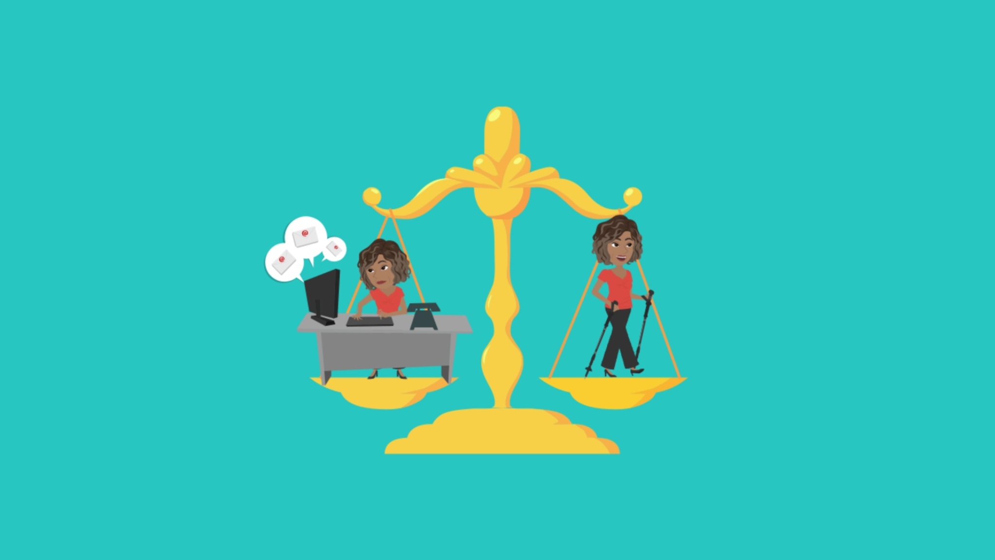 What are the signs of an unhealthy work life balance?