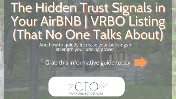 The Hidden Trust Signals in Your Airbnb Listing That Drive More Bookings