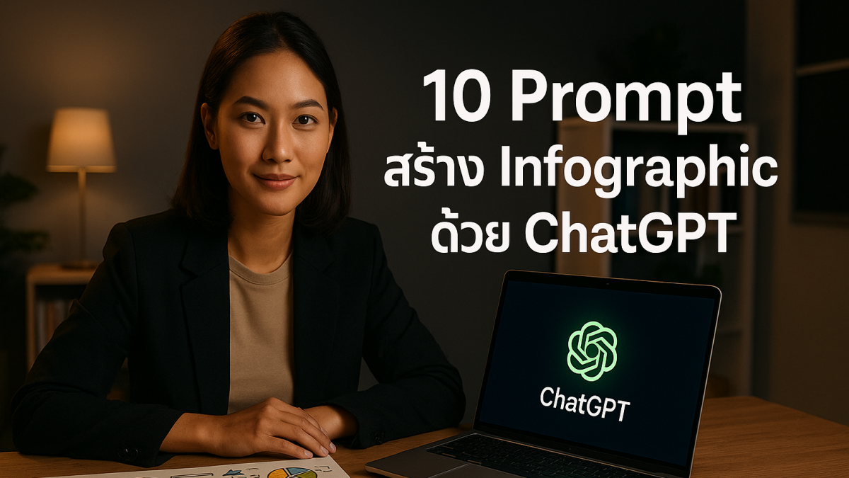 10 Prompt ขั้นสูง สร้าง Infographic ด้วย ChatGPT ใช้งานได้ทันที