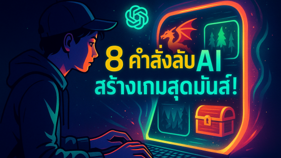 Prompt ChatGPT Games: 8 คำสั่งลับสร้างเกมสุดมันส์