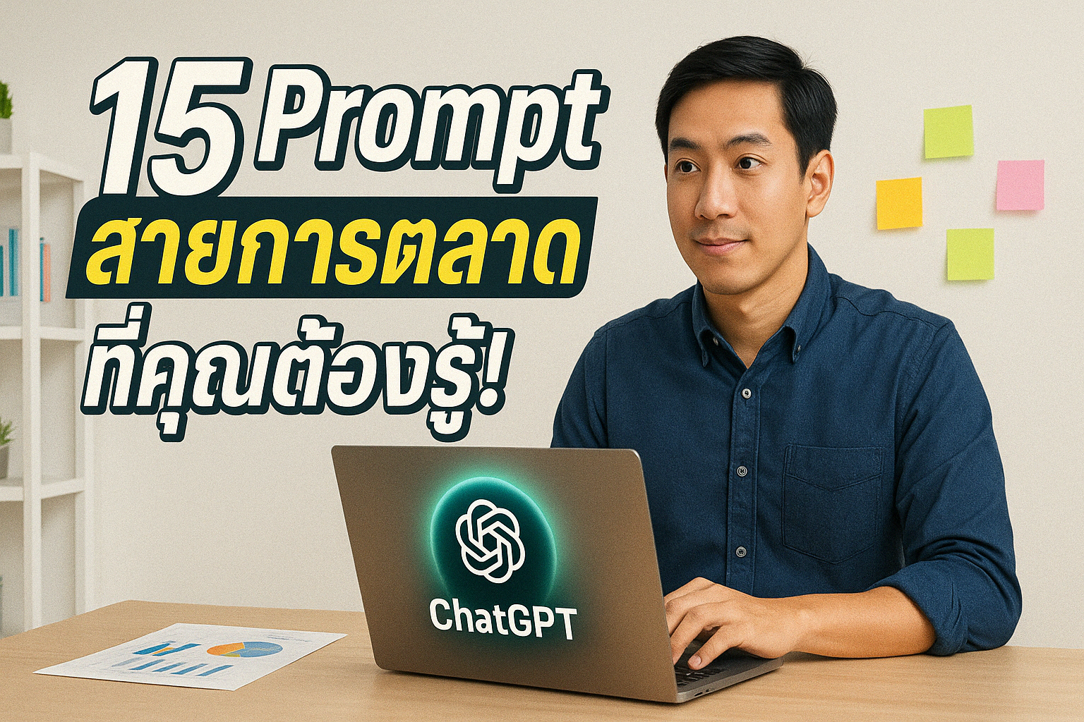 การประยุกต์ใช้ ChatGPT ในภาคธุรกิจต่าง ๆ เช่น การตลาด ฝ่ายขาย ฝ่ายบริการลูกค้า และฝ่ายทรัพยากรบุคคล