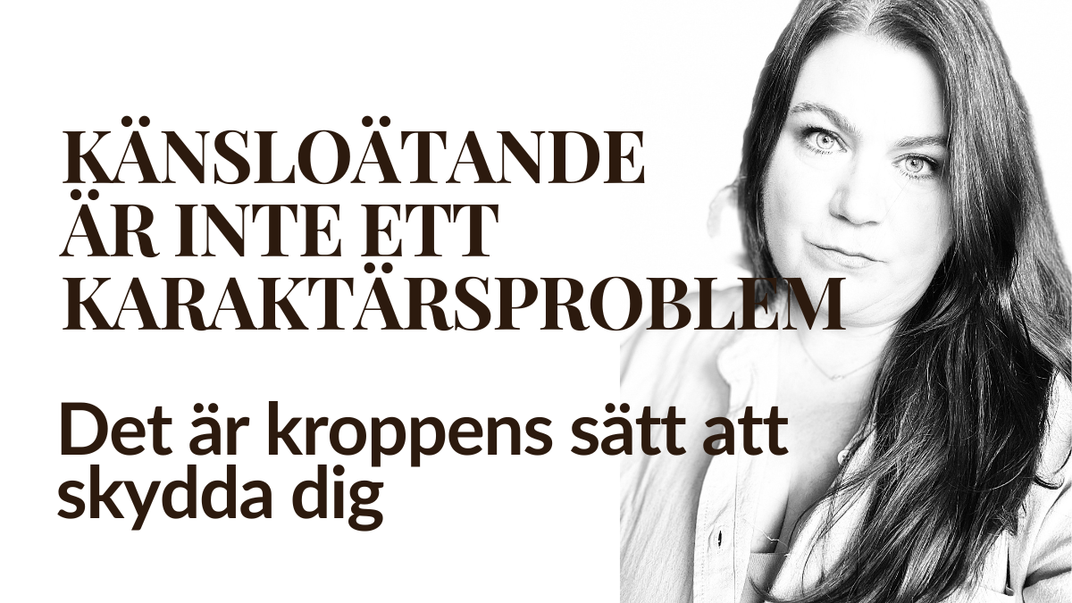 Känsloätande är inte ett karaktärsfel — det är kroppens sätt att skydda dig
