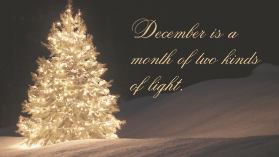 The Bright Lights of the Season & the Soft Light Within: A December Reflection