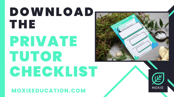 Private Tutor Checklist