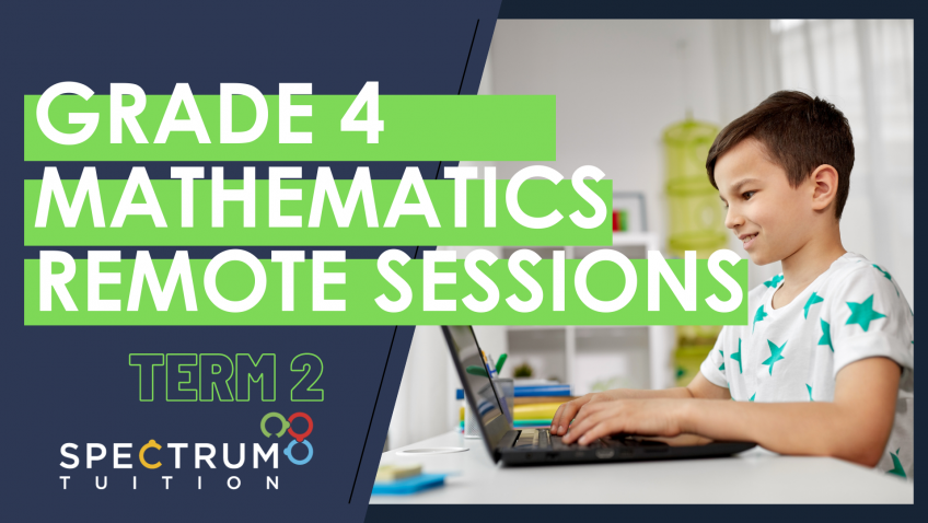 Term 2 - Year 4 Mathematics - Remote Sessions
