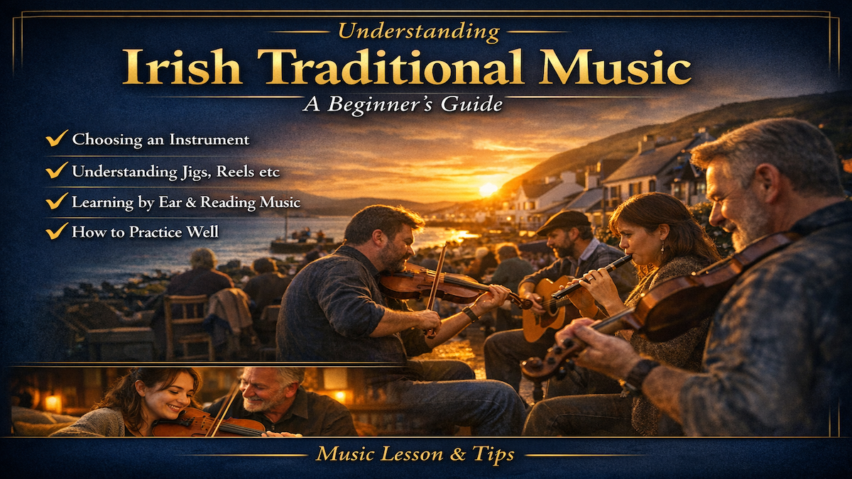 A Beginner’s Guide to Irish Traditional Music: Where to Start and What to Expect