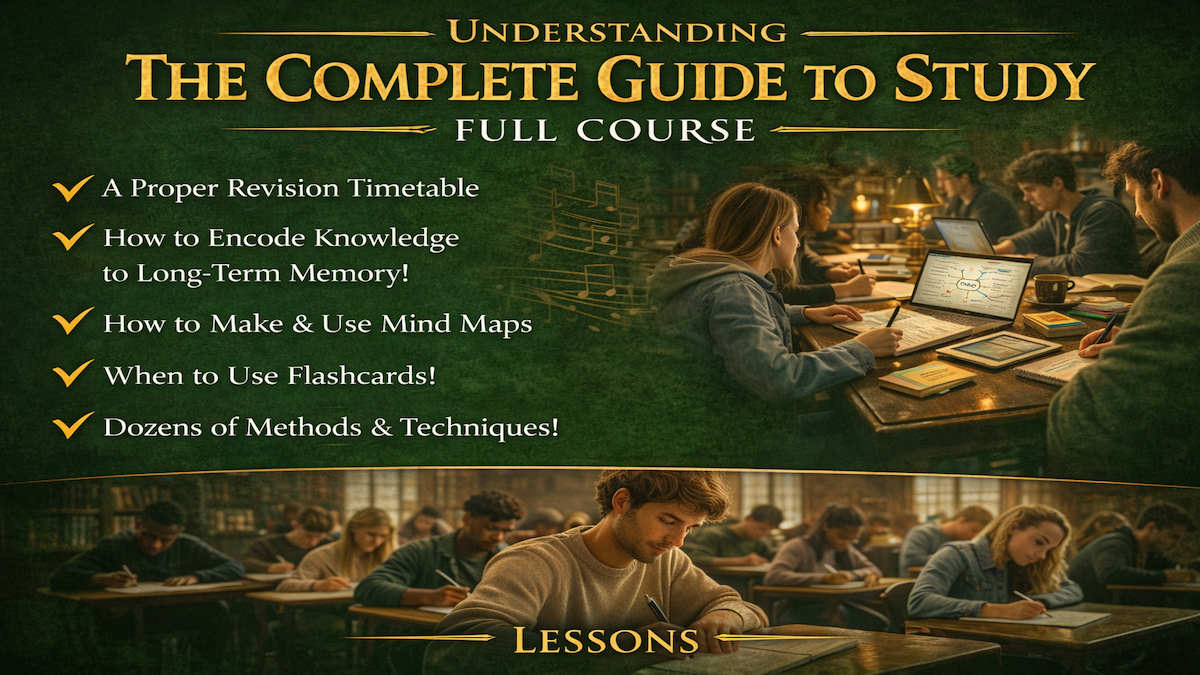 How to Study - Part 1 Preparation & Organising
