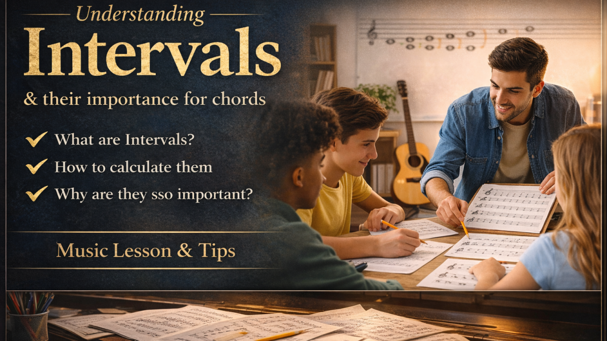 Music Theory for Beginners: How to Understand and Calculate Intervals (Complete Guide)