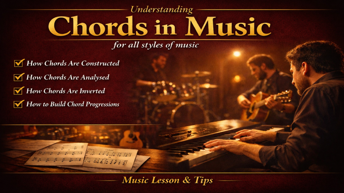 Diatonic Chords in a Major Key Explained for Music Students