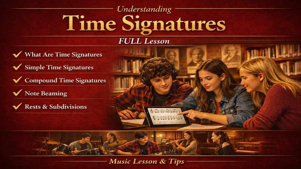 Time Signatures Explained: Simple, Compound & Rhythm Mastery Guide