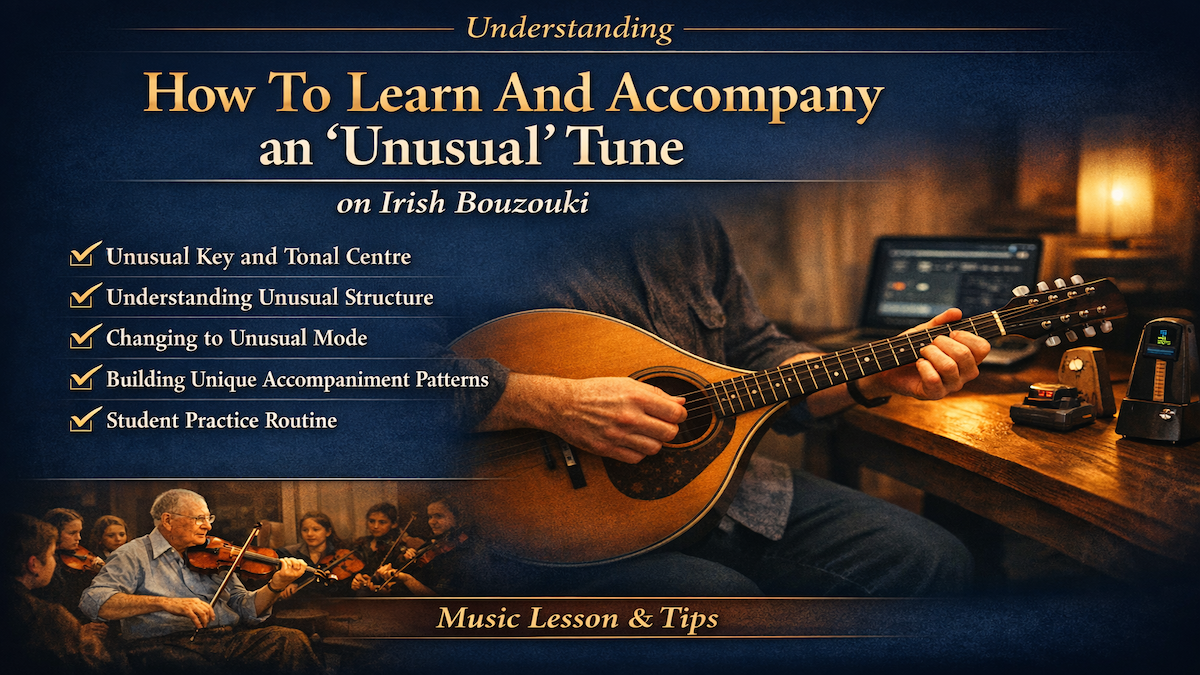 How to Learn and Accompany a Unusual Tune in Irish Traditional Music