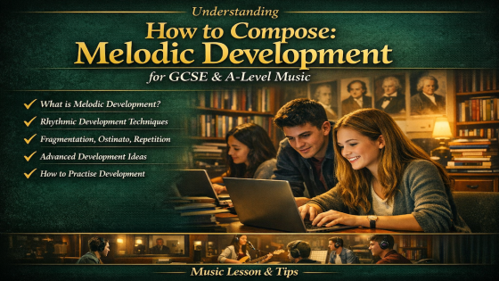 How to Develop a Melody for GCSE & A-Level Music Composition
