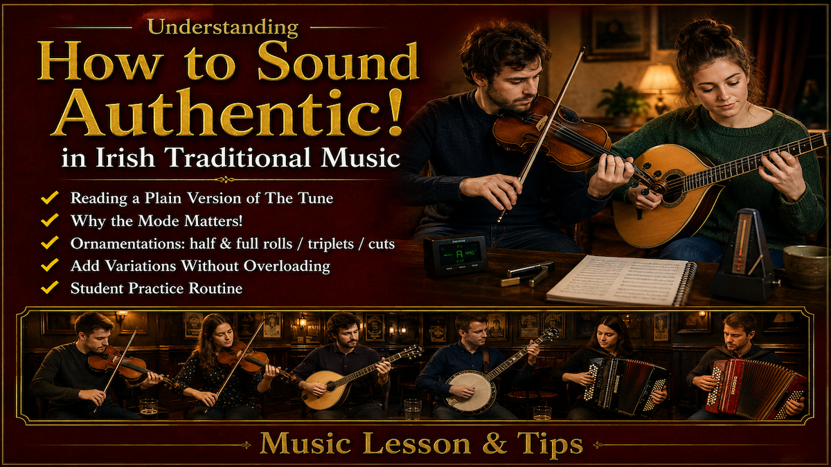 Stop Playing Irish Music By the Book - How to Sound Authentic!