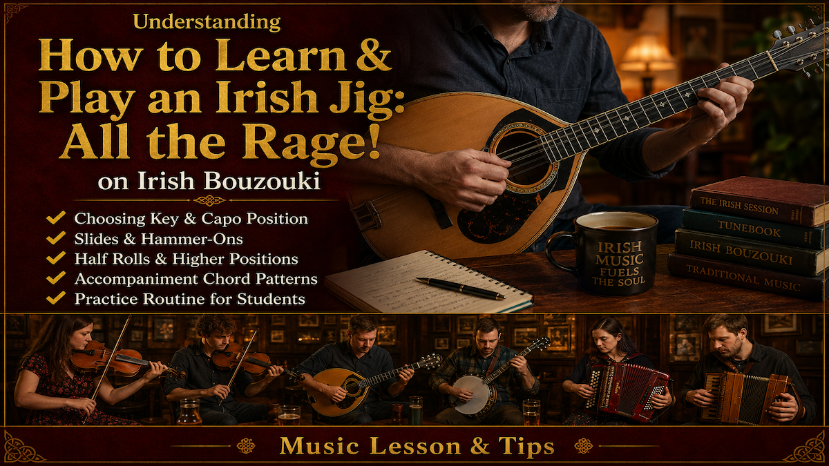 How to Learn All The Rage on Irish Bouzouki