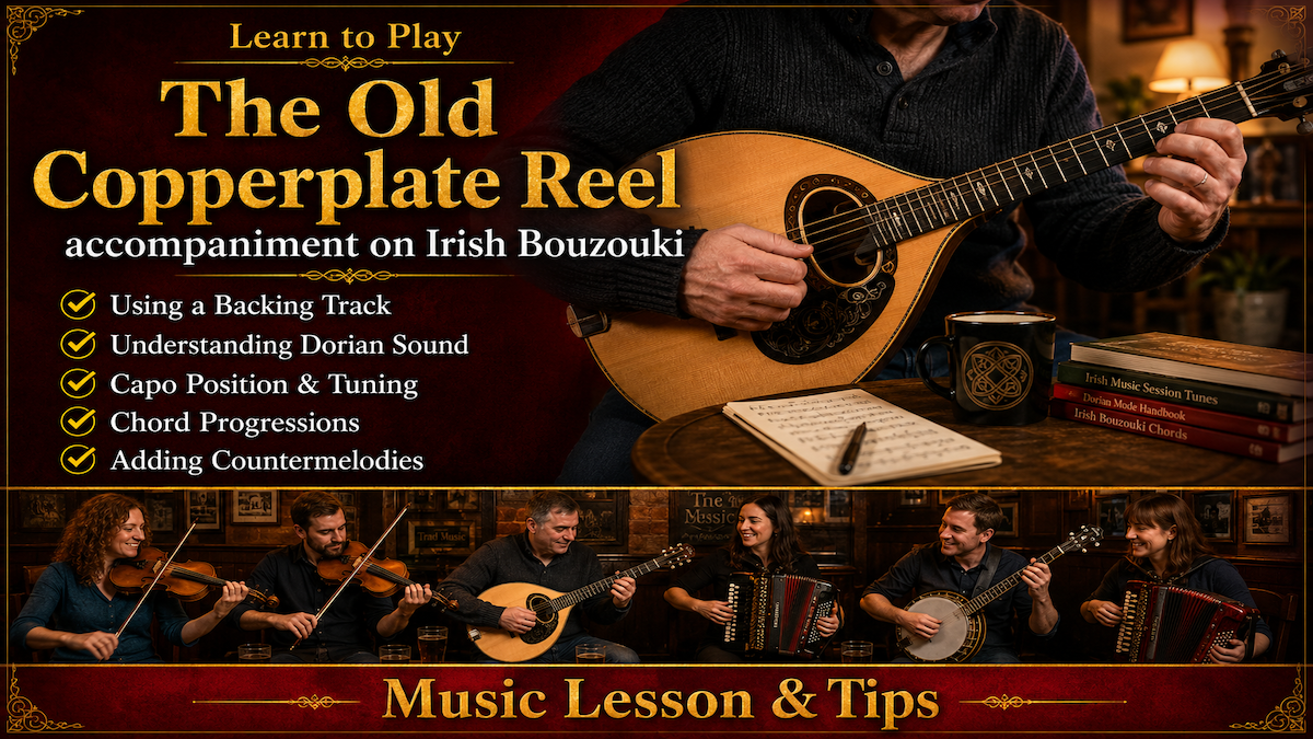 How to Practise The Old Copperplate Reel in A Dorian