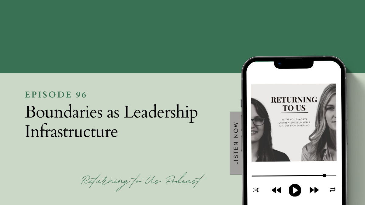 Boundaries as Leadership Infrastructure