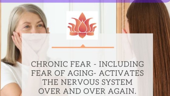 How do you deal with aging anxiety?