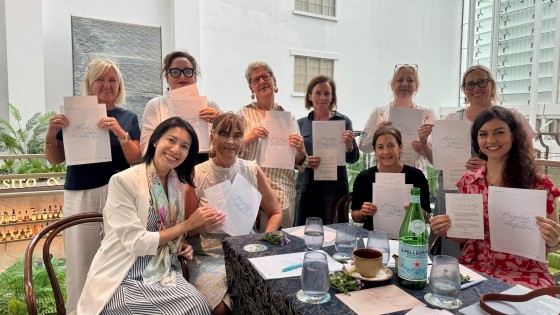 A Morning of Mindful Calligraphy with The British Association Singapore | Sundays Dawn Workshops